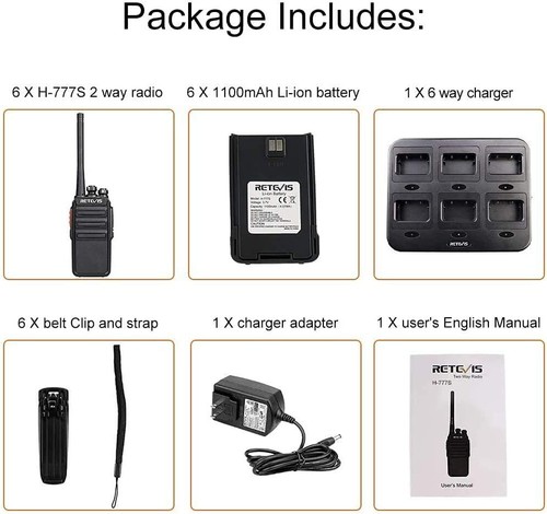 Walkie Talkies Long Range,Heavy Duty Portable FRS Two-Way Radios, Hands Free