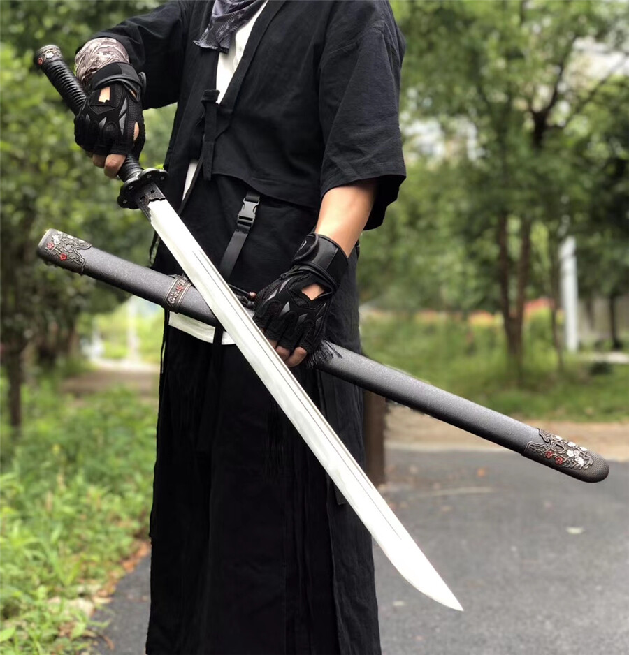 Battle Ready Broadsword Sword Katana Sharp High Manganese Steel BadeFull Tang