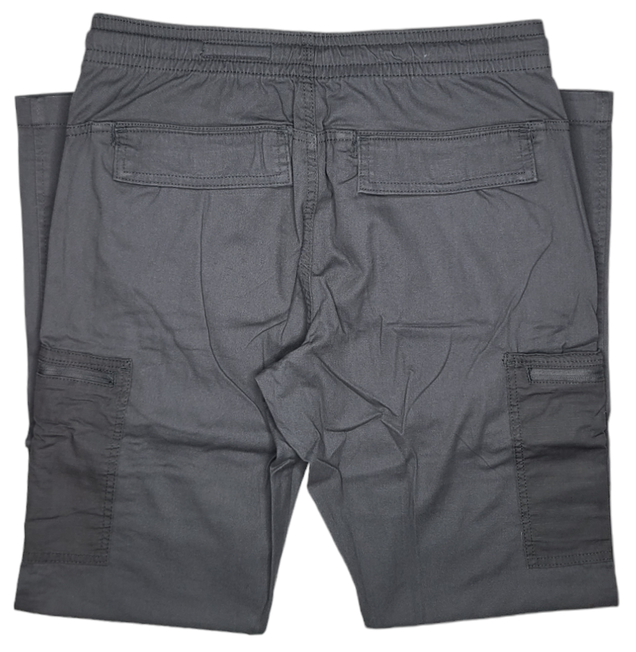 Wrangler #11647 NEW Men's Elastic Waist Drawstring Athletic Fit Cargo Pants