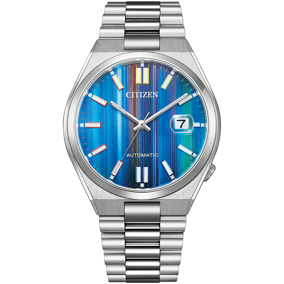 Pre-owned Citizen Tsuyosa Collection 2024 Limited Model Nj0151-53w Automatic Watch 40mm