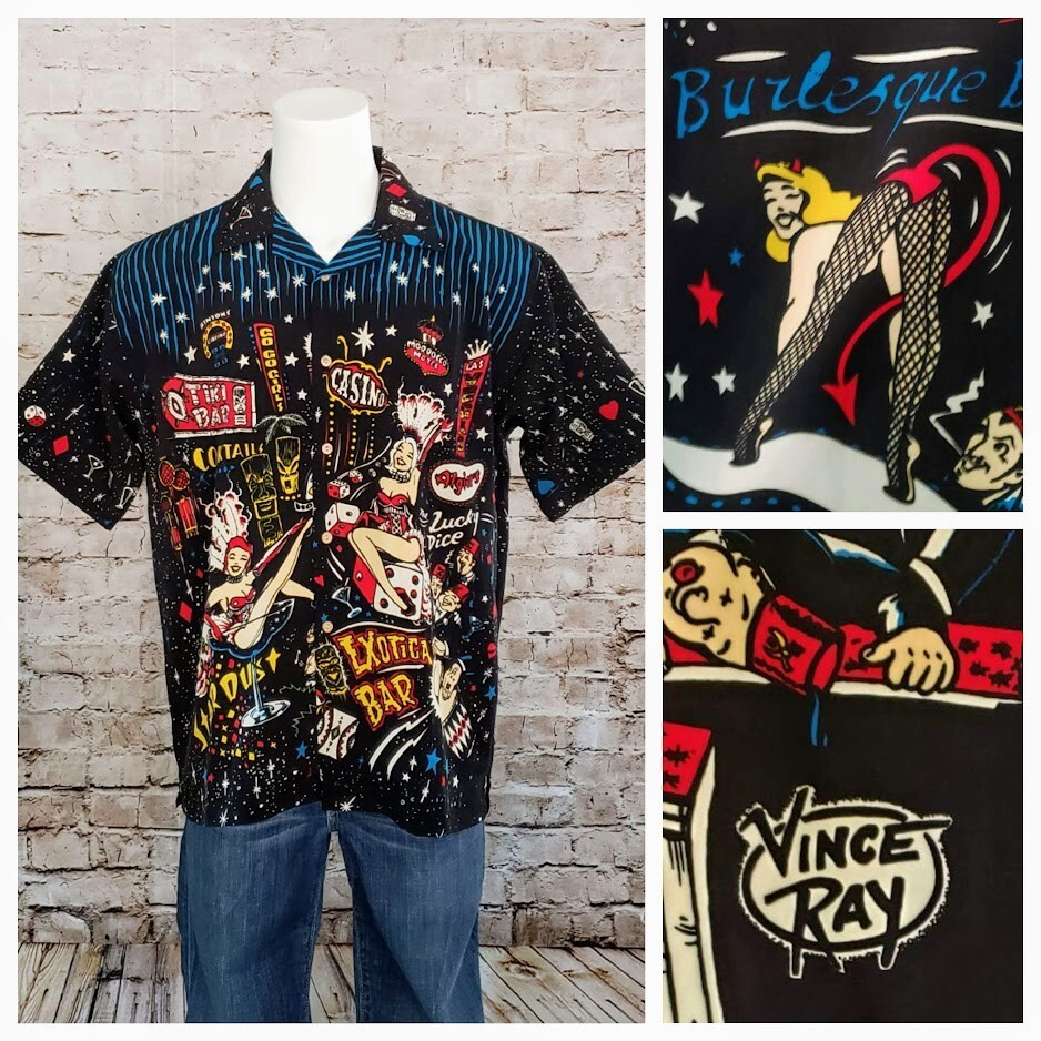 VTG Retro BC Ethic Vince Ray Hard Rock Hotel La Rocka Las