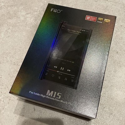 FiiO M15 Portable High Resolution Music Player MP3 Black AK4499EQ 64GB Used(A)