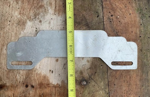 Vintage Farmers Warehouse Fitzgerald Georgia License Plate Topper Tobacco Vernon