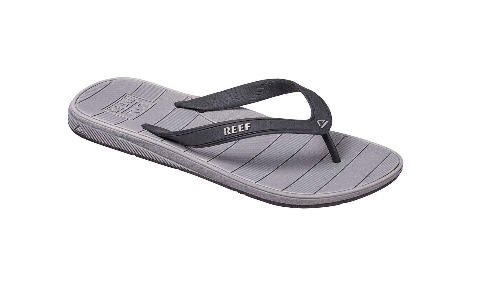 Reef SWITCHFOOT LX Grey Black Long Wear PVC Free Sandal (D Reef SWITCHFOOT LX Grey Black Long Wear PVC Free Sandal (D