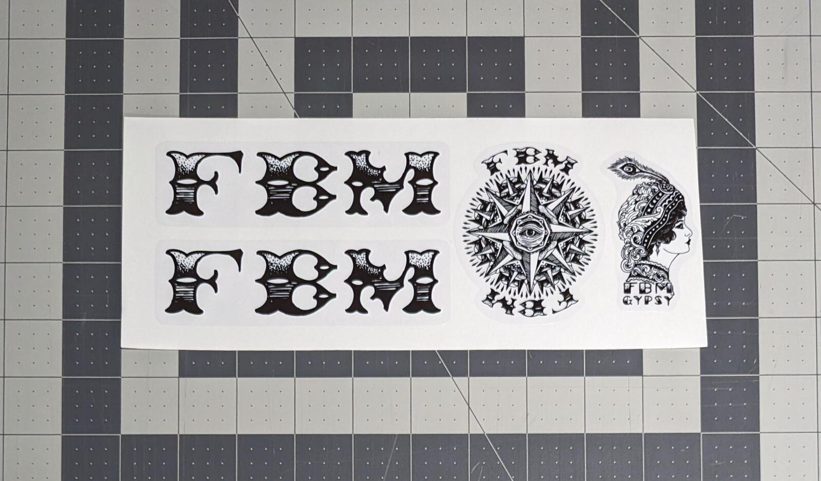 FBM Bikes Gypsy bmx Decal Set | eBay