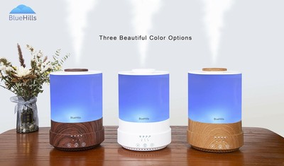 BlueHills 2500 ML XL Essential Oil Diffuser Aroma Humidifier with Timer for