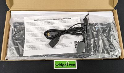 Seal Shield Flex Wired Silicone Waterproof Keyboard - SSF106