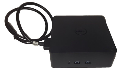 Dell TB18DC w/ 240W Power Brick Thunderbolt Docking Station Dual USB-C Used