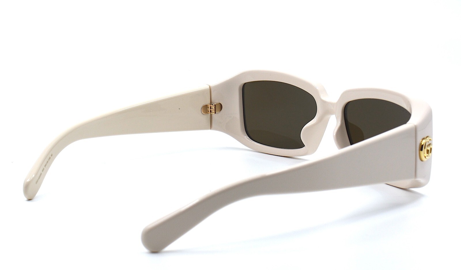 Pre-owned Gucci Gg1403sk 004 Ivory Brown Authentic Sunglasses 54-16