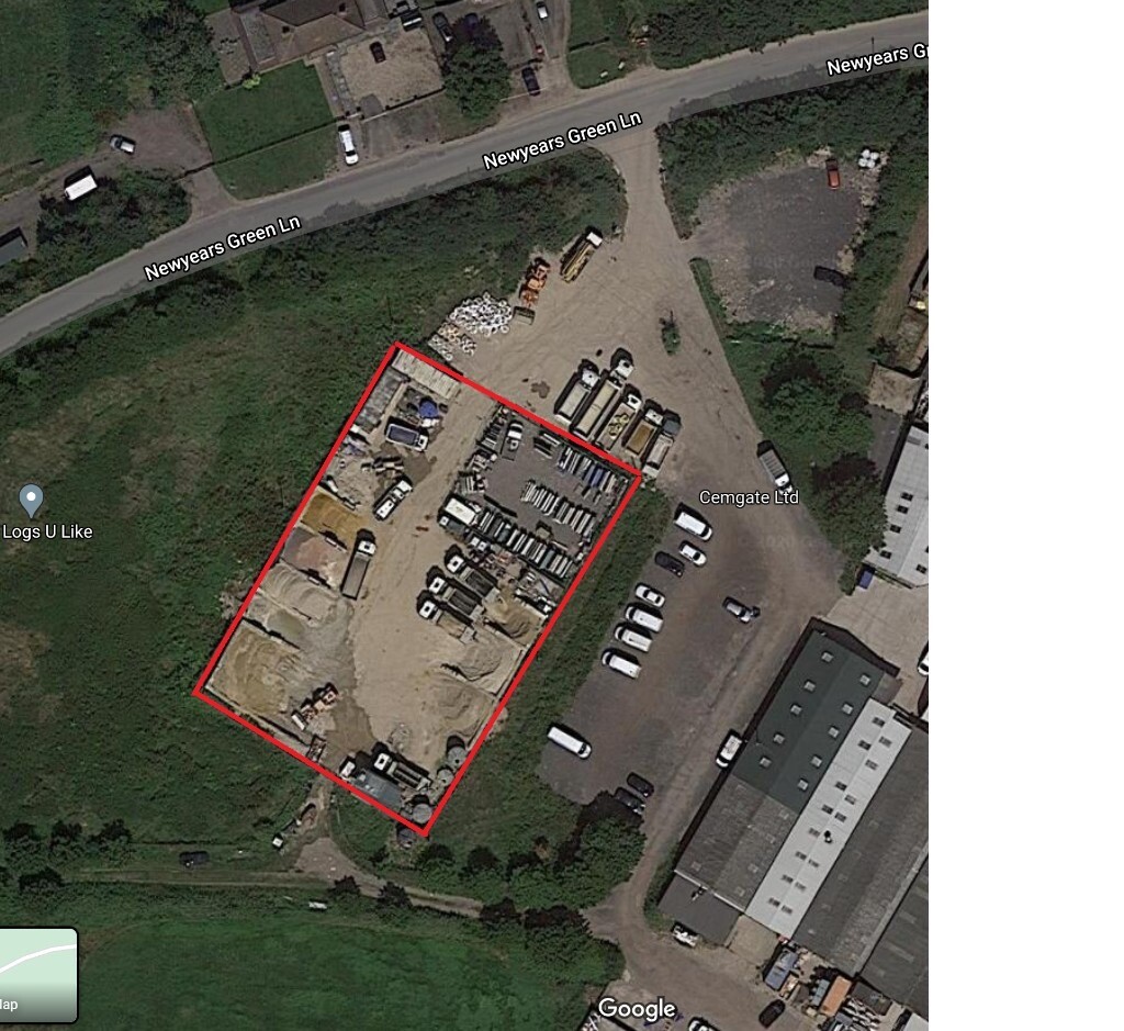Yard space, 10,000 24,000 square feet, close to M25 and A40 in