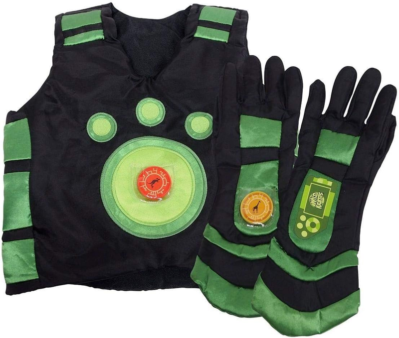 Wild Kratts Creature Power Suit - Chris - Size 4-6X - Includes Vest, Gloves and