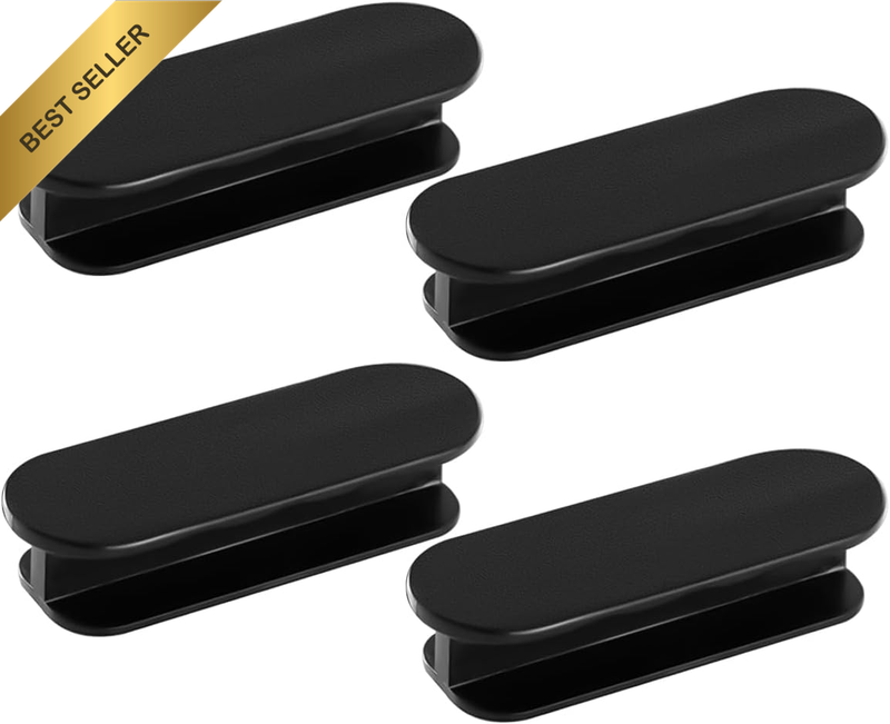 Adhesive Cabinet Handles, 4 PCS Self-Adhesive Pull Handles for Kitchen, Cabinet,
