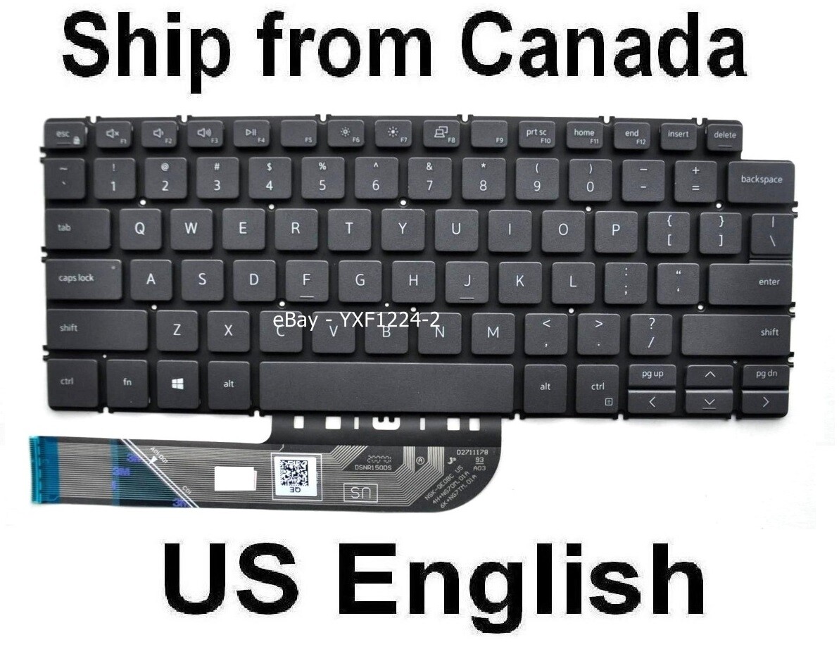 Keyboard for Dell Inspiron 14 5000 2-in-1 5400 5406 14-5400