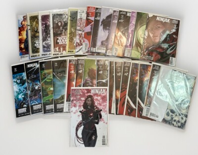 Ninjak 1-27 Ninja-K 1-9+ Complete Comic Lot Run Set Matt Kindt Valiant 45 Total!