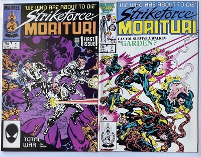Strikeforce Morituri #1 #2 KEY 1st Appearance Strikeforce! 1st Appearance Horde!
