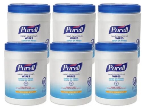 Purell Hand Sanitizing Wipes, Fresh Citrus Scent, 270 Wipes/