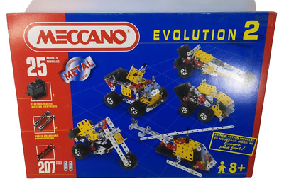 New Meccano Evolution 2 Metal Construction System Factory Sealed Vintage 90's