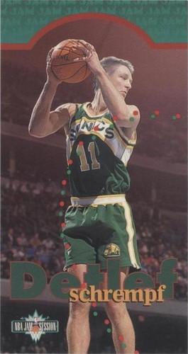 1995-96 Fleer NBA Jam Session - Detlef Schrempf #102