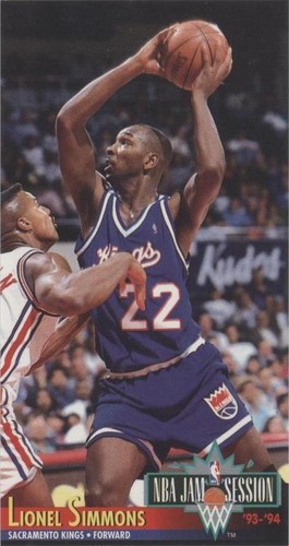 1993-94 Fleer NBA Jam Session - Lionel Simmons #197