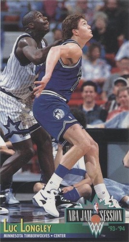 1993-94 Fleer NBA Jam Session - Luc Longley #132