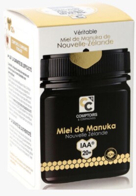 Comptoirs & Compagnies - Miel de Manuka IAA 20+ - 250g - Miel Ultra Premium