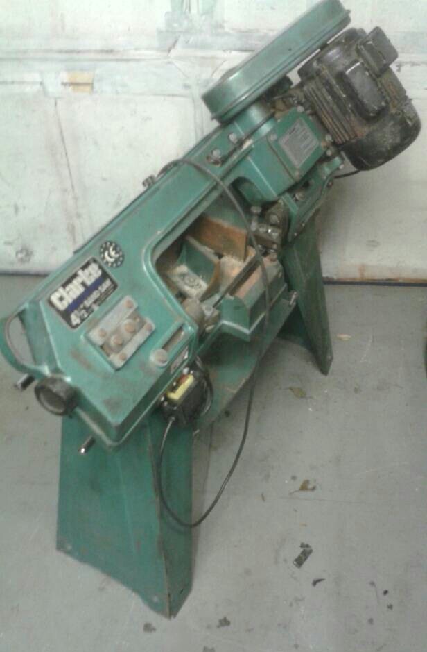 Clarke metal cutting bandsaw in Broughton Astley, Leicestershire