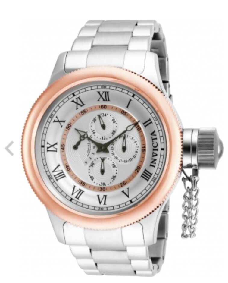 Pre-owned Invicta 1959 Diver Collection Rose Gp 100mt Quartz Watch M:15933 76