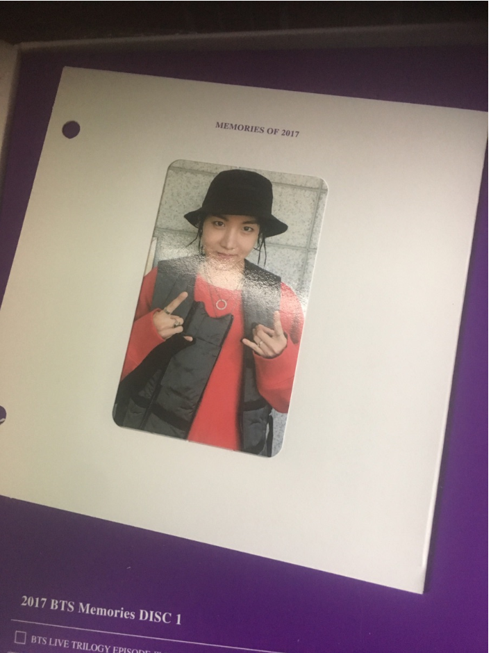 Bts Memories Of 17 Blu Ray Full Set New J Hope Photo Card New Other Cheap