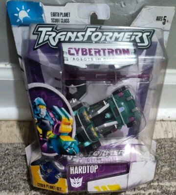 Year 2005 Transformers Cybertron Scout Class 4'' Figure - Decepticon HARDTOP ATV