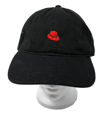 Red Hat IT Security Black Cap | Hat Embroidered Strapback Cap America