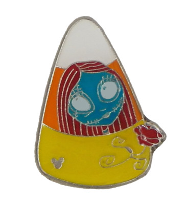 The Nightmare Before Christmas Sally Face Candy Corn Disney Park Pin ~ Brand New