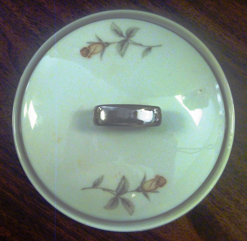 ACI Fine China ELAINE #6102 Sugar Bowl & Creamer