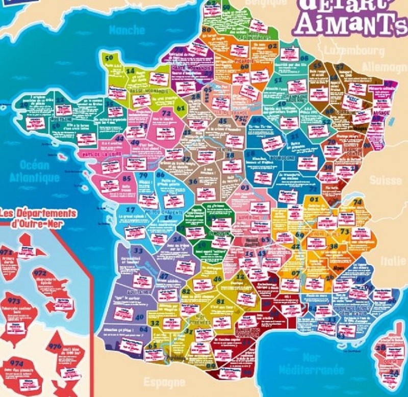 Magnet Le Gaulois - Depart' Aimant - Departement - 2017 - A Choisir