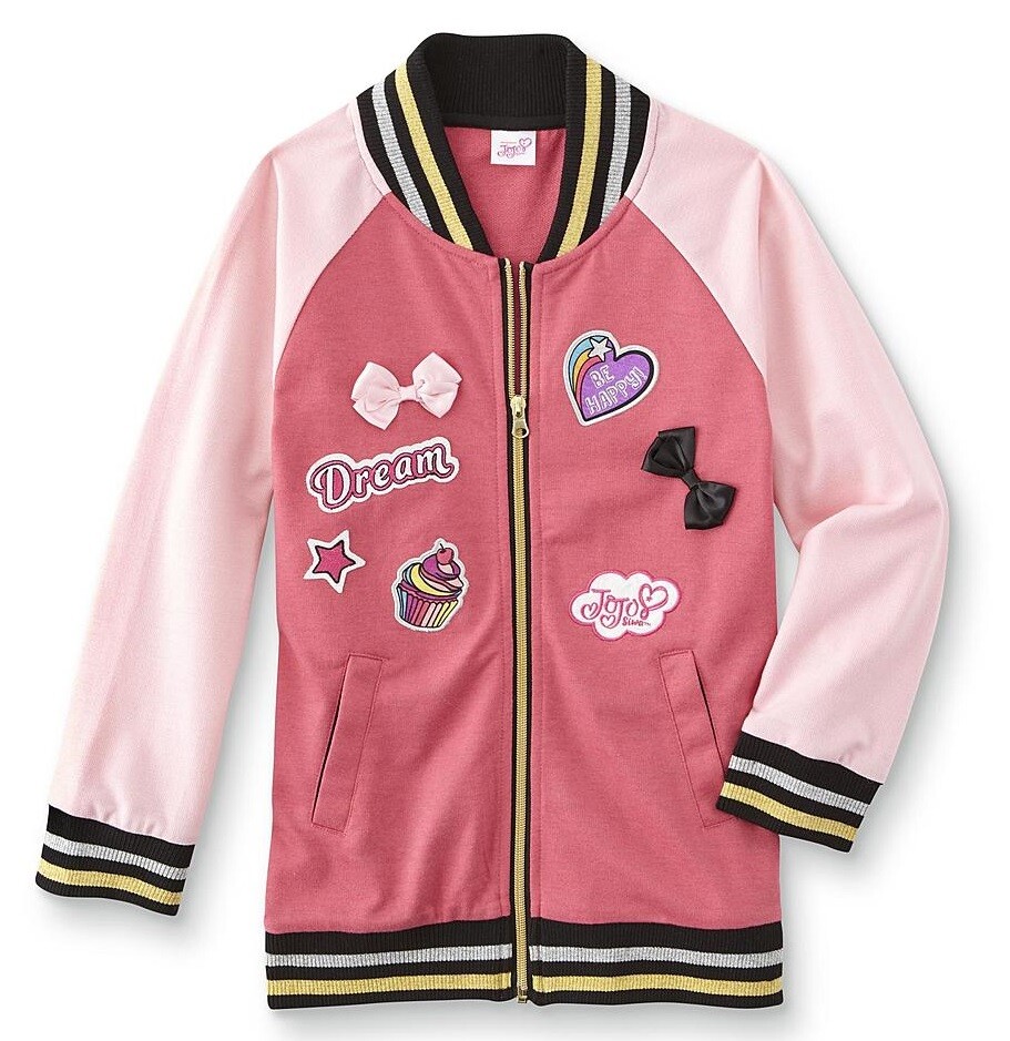 JOJO SIWA Girl's Bomber Jacket - Size Medium  10-12