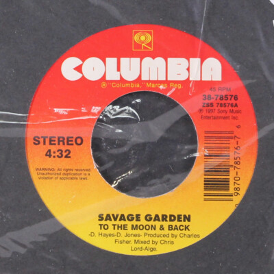 【中古】 To the Moon &amp; Back / Savage Garden Maxi CD - Savage Garden - To The Moon And Back - A4426 | eBay