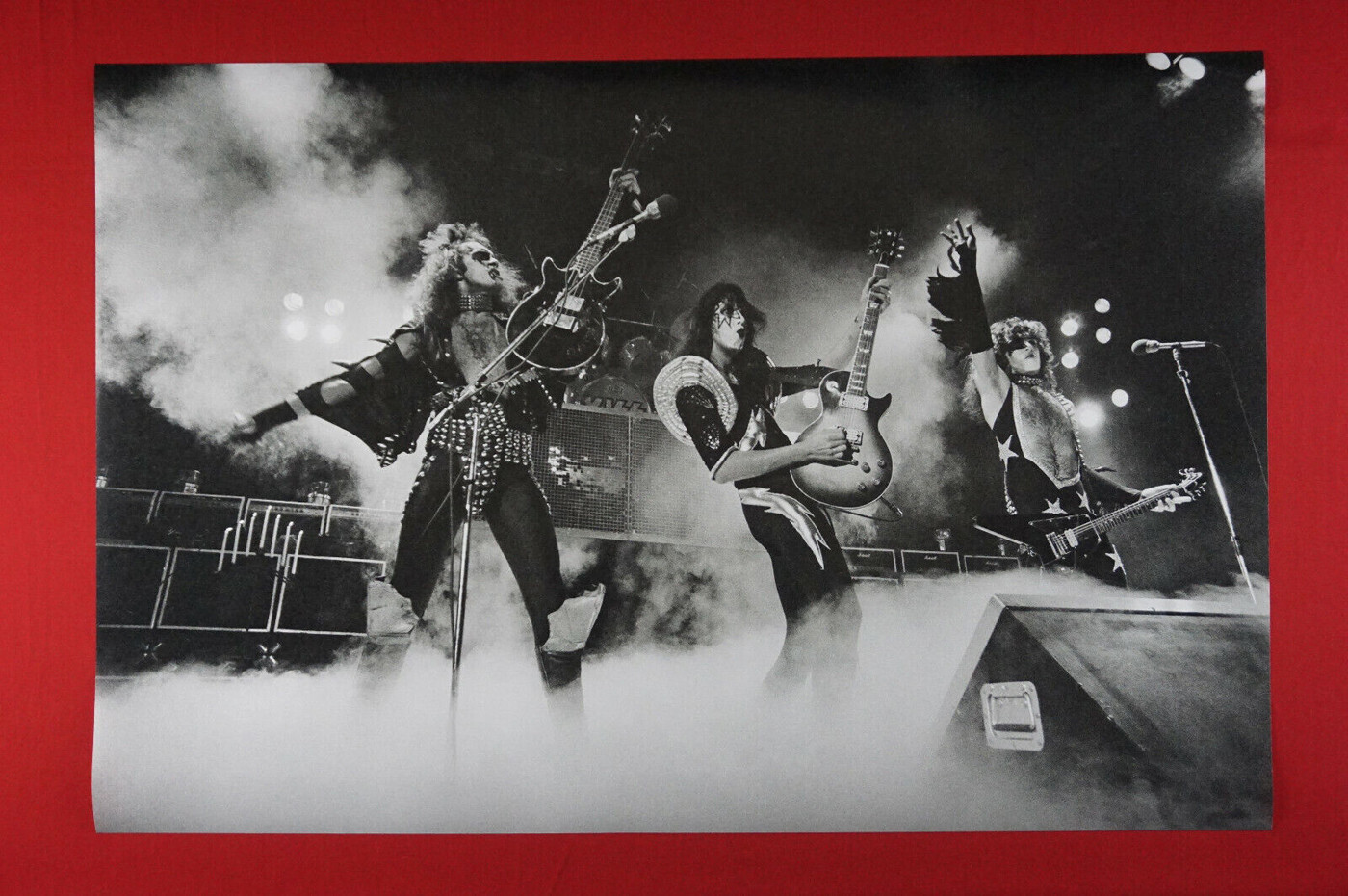 Kiss Rock Band Jamming Gene Simmons Paul Stanley Frehley