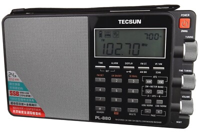 TECSUN PL-880 Empfänger Port. All Mode 1.7 A 30 MHZ Und IN Fm Ab 64 A 108 330027