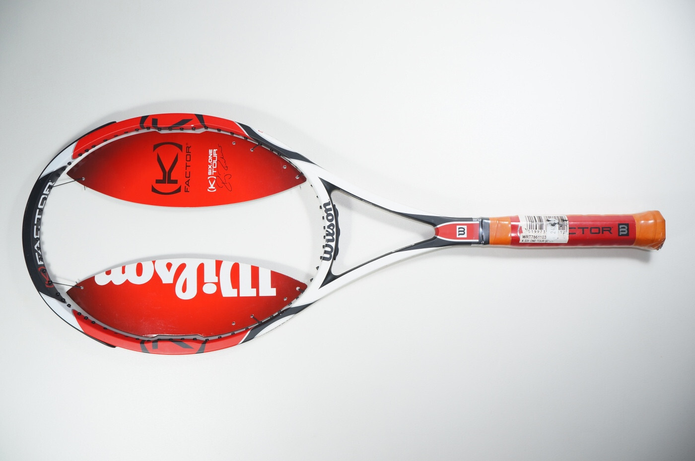 WILSON K-FACTOR SIX ONE TOUR 90 ROGER FEDERER 6.1 MID 340g WILSON K-FACTOR SIX ONE TOUR 90 ROGER FEDERER 6.1 MID 340g