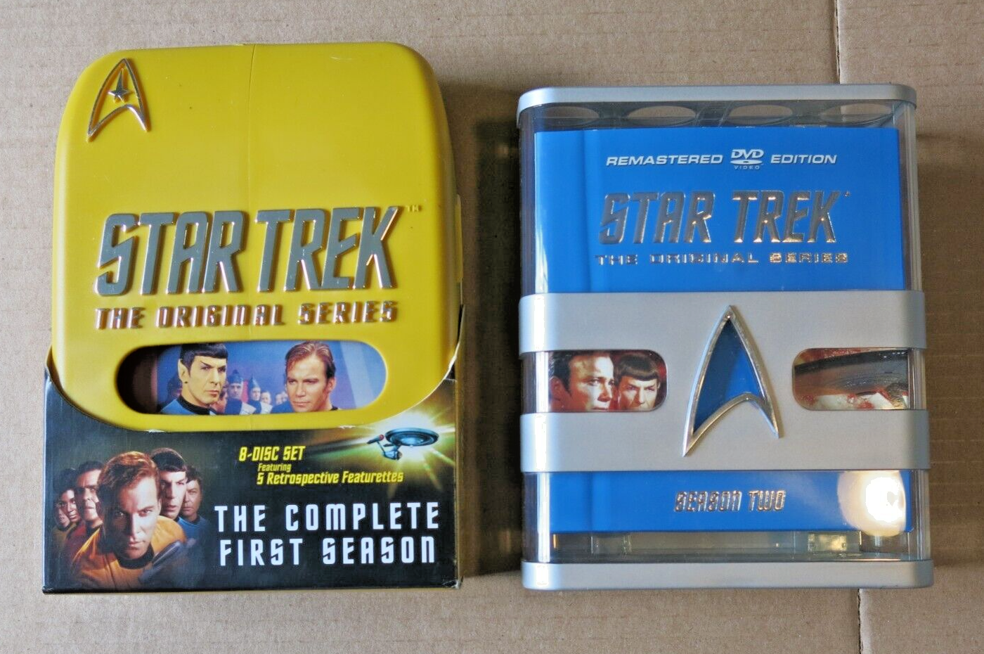 STAR TREK ORIGINAL SERIES SEASONS 1 & 2 COMPLETE DVD SETS - PRE OWNED | eBay STAR TREK ORIGINAL SERIES SEASONS 1 & 2 COMPLETE DVD SETS - PRE OWNED | eBay
