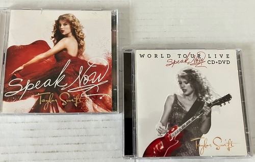 Taylor Swift Speak Now and World Tour Live Speak Now CD +