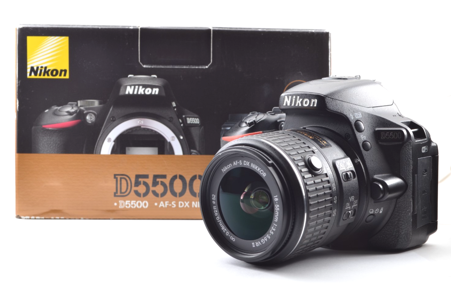 Nikon D5500 18-55mm VR Ⅱkit 単焦点レンズセット