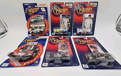 Lot Of 6 NASCAR WINNERS CIRCLE DALE EARNHARDT Jr 1:64 SCALE Diecast Cars 