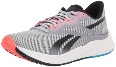 Reebok Women's Floatride Energy 3.0 Running Shoe,Grey/Black/Orange Flare, 6.5 US