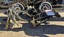1988 KAWASAKI ZX400 D * ENGINE & FRAME WITH V5 * PLUS OTHER PARTS 
