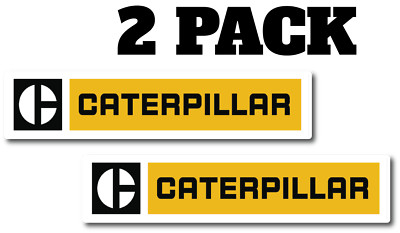 CAT CATERPILLAR RETRO DIESEL POWER VINYL DECAL STICKER HARDHAT TRUCK BUMPER WALL