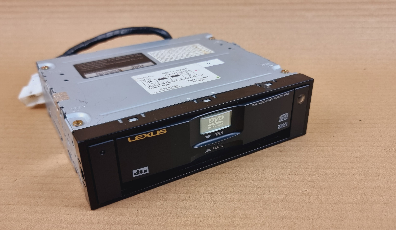 Lexus GX470 2003-2007 DVD Player Disc Changer 86272-60040