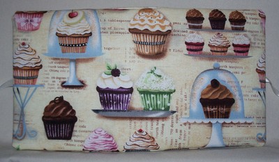 Cupcake Many Kinds Handcrafted Handmade Photo Album 5 1/2