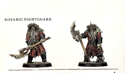 Age of Sigmar Soulblight Kosargi Nightguard x 2 Warhammer Quest: Cursed City AoS
