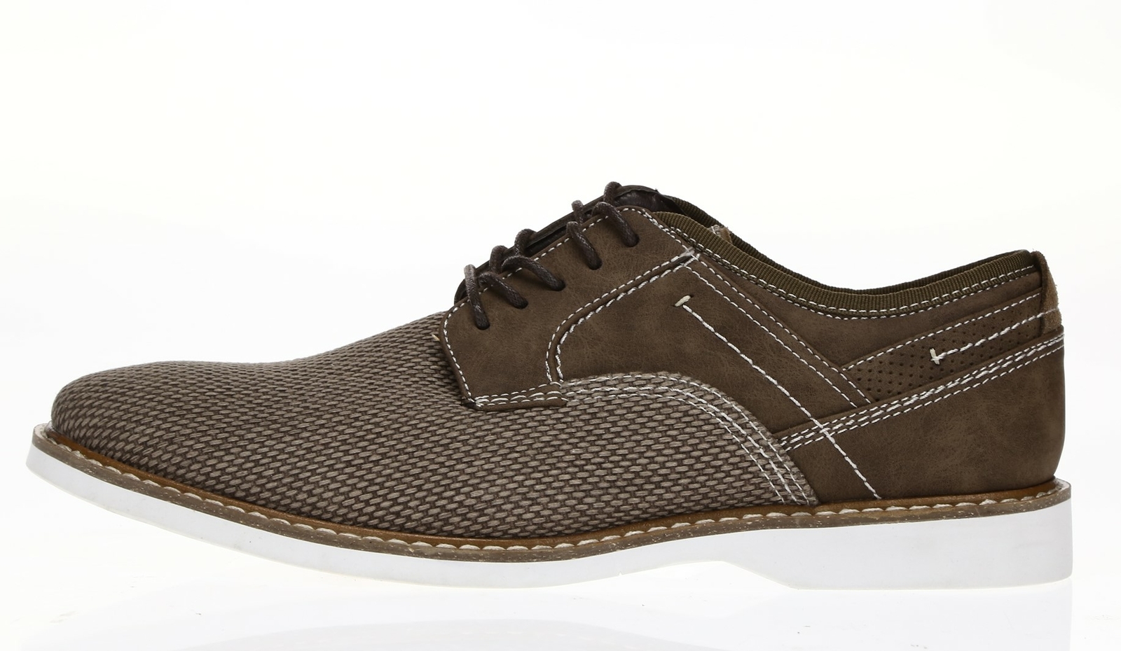 STEVE MADDEN Mens 'P-lain' Brown Lace Up Oxfords Sz 10.5 M