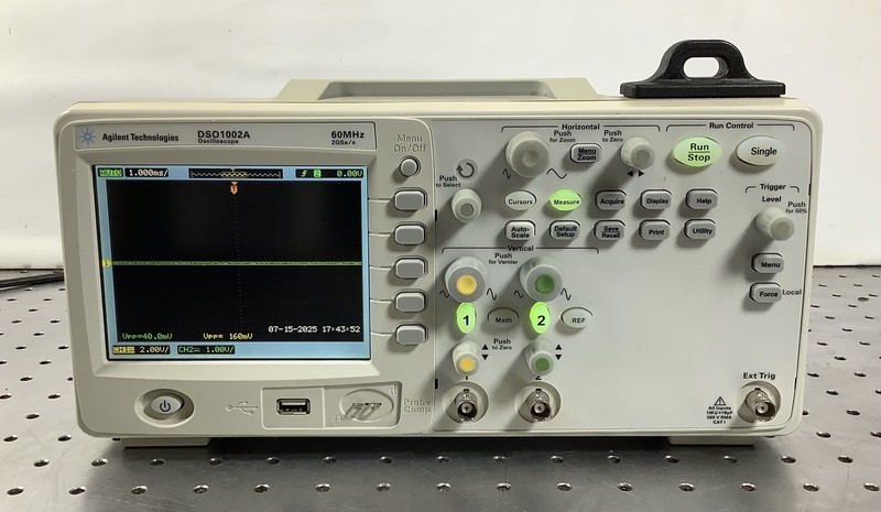 Agilent DSO1002A Oscilloscope 60 MHz 2 Analog Channels | eBay
